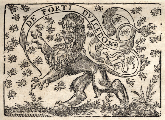 marca tipografica di Michel Goy, 1674