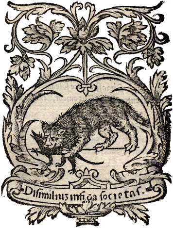 marca tipografica di Melchiorre Sessa, 1535
