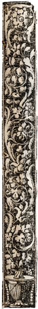 lato sinistro della cornice (1547)