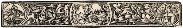 lato superiore della cornice (1575)