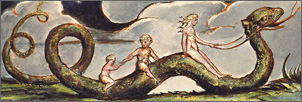 W. Blake, America a Prophecy, 1821, c. 13 (Fitzwilliam Museum, copia 0)