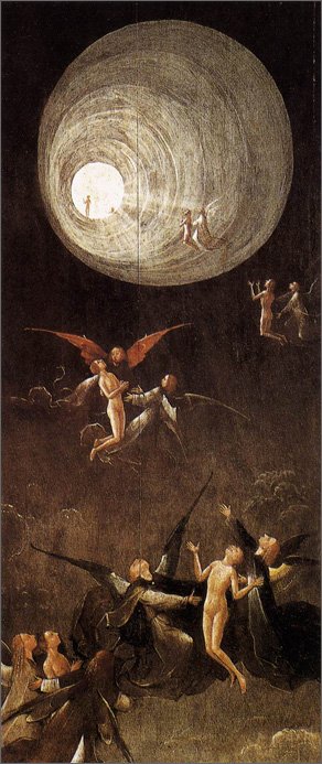 H. Bosch, Ascesa all'Empireo, ca. 1500