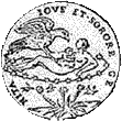 nascita del giglio e della Via Lattea (medaglia di Tommaso Rangoni, 1562)