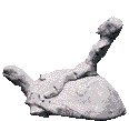terracotta con figura a cavallo di una tartaruga (Reggio Calabria, Museo - da Rosarno-Medma)