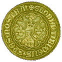 moneta di Tvrtko I di Bosnia, XIV sec.