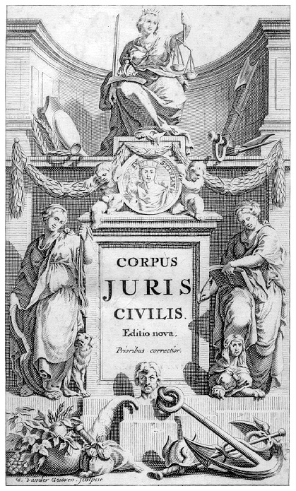 antiporta: la Giustizia del Corpus juris