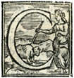 iniziale figurata dei Gadaldini: Circe